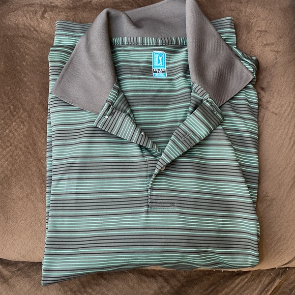PGA Tour Other - Men's Striped Golf Polo